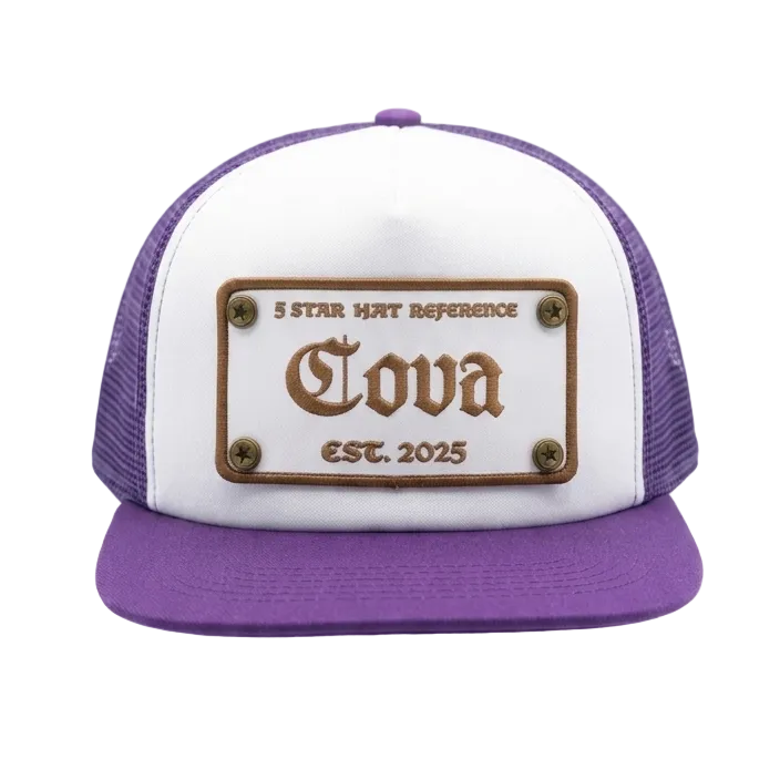 Purple Cova Trucker