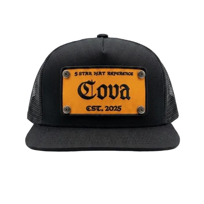 Black Cova Trucker