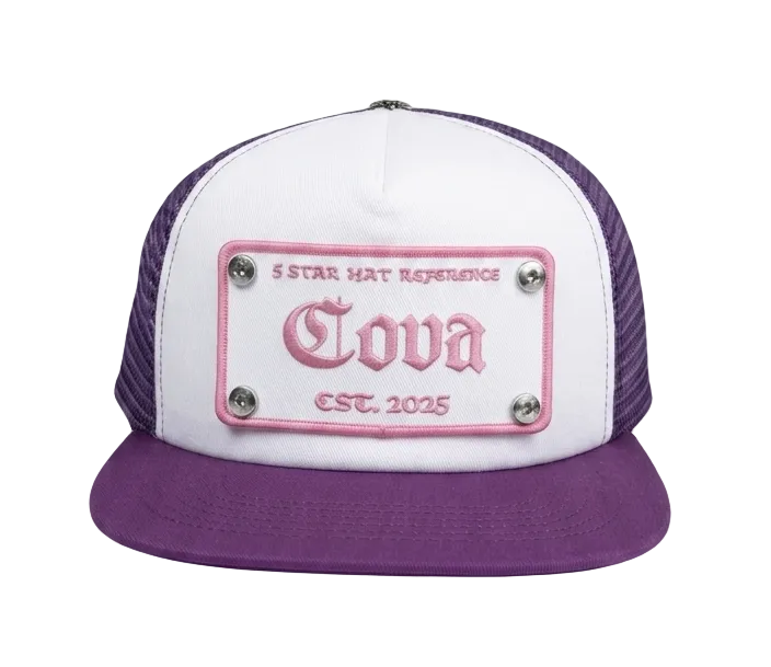 Purple Cova Trucker