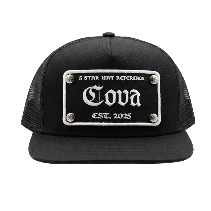 Black Cova Trucker
